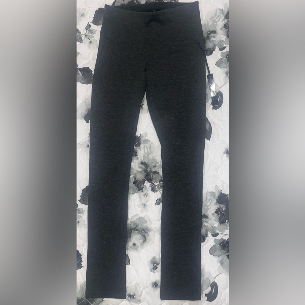 NWT WHBM Solution Ponte Leggings High Waist Grey - Picture 5 of 10